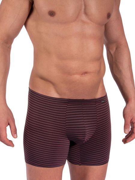 Olaf Benz RED2357: Boxerpant, schwarz/rot