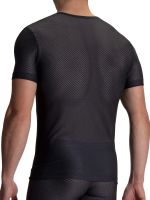 Olaf Benz RED2112: V-Neck-Shirt, schwarz