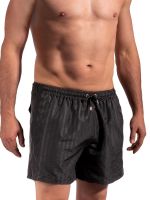 Olaf Benz BLU2256: Shorts, schwarz/stripe